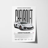 Chevrolet Corvette C8 Z06 Poster