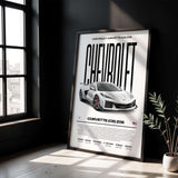 Chevrolet Corvette C8 Z06 Poster