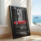 512 TR Car Poster