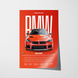 BMW M2 G87 Poster