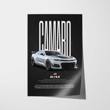 Camaro ZL1 1LE Car Poster