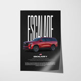 Escalade V Car Poster
