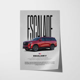 Escalade V Car Poster