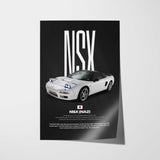 NSX NA2 Car Poster