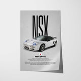 NSX NA2 Car Poster