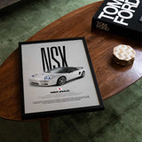 NSX NA2 Car Poster