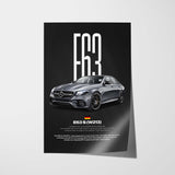 AMG E 63 S W213 Car Poster