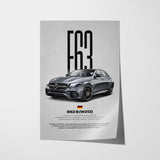 AMG E 63 S W213 Car Poster