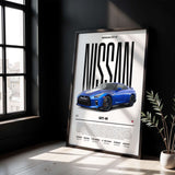 Nissan GT-R Poster