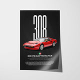 308 GTS Quattrovalvole Car Poster