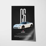 Corvette C6 ZR1 Car Poster