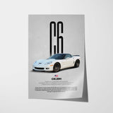 Corvette C6 ZR1 Car Poster
