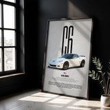 Corvette C6 ZR1 Car Poster