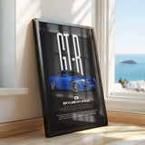 Skyline GT-R R34 Car Poster