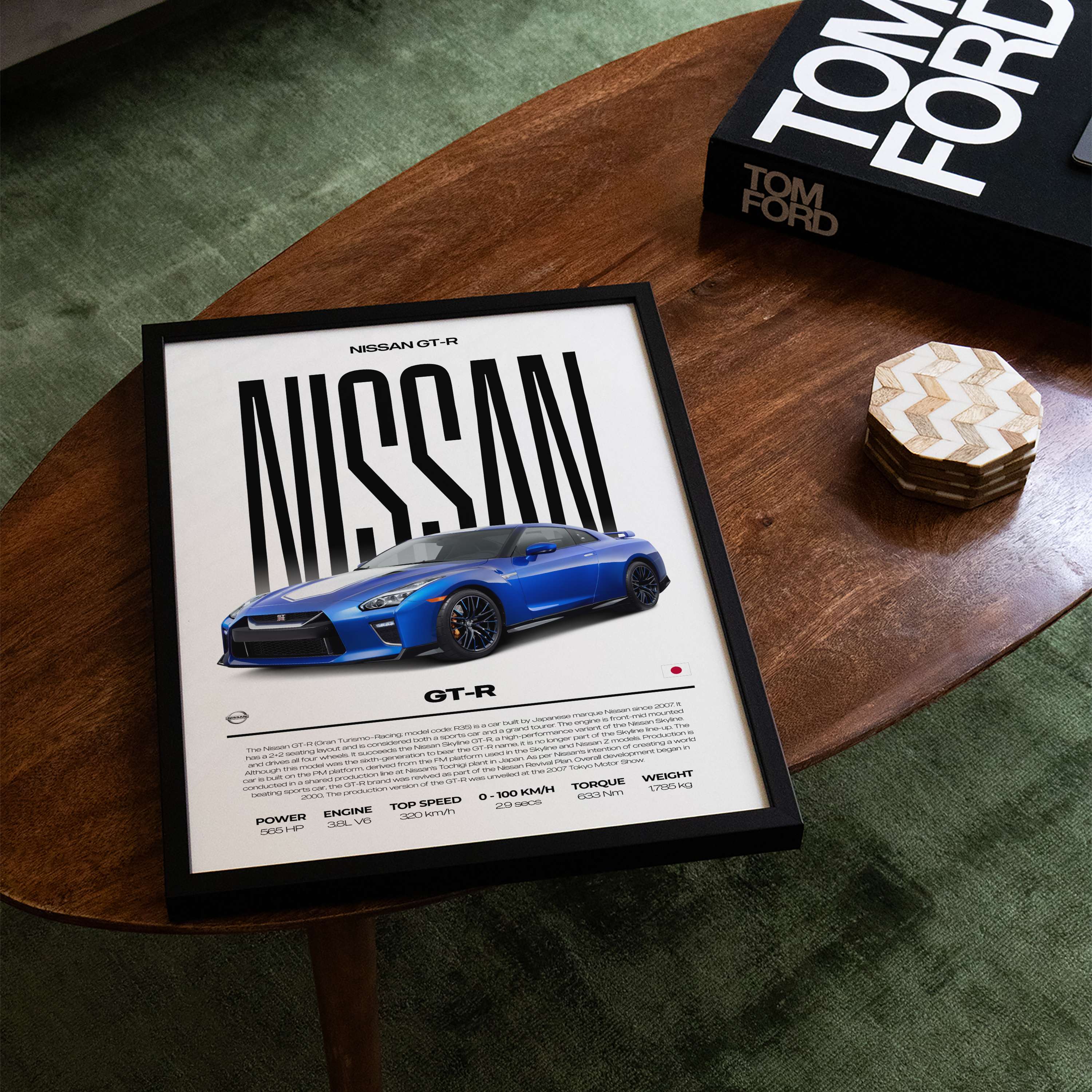 Nissan GT-R Poster