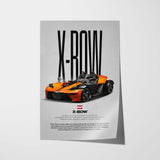 X-Bow Car Poster