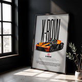 X-Bow Car Poster