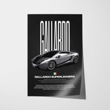 Gallardo Superleggera Car Poster