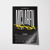 McLaren P1 GTR Poster