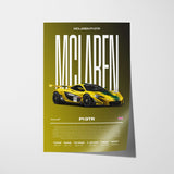 McLaren P1 GTR Poster