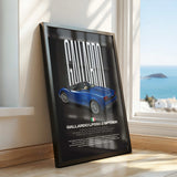 Gallardo LP550-2 Spyder Car Poster