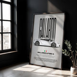 Gallardo LP560-4 Car Poster