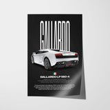 Gallardo LP560-4 Car Poster