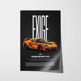 Exige Sport 410 Car Poster