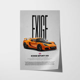 Exige Sport 410 Car Poster