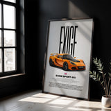 Exige Sport 410 Car Poster