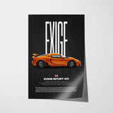 Exige Sport 410 Car Poster