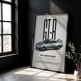 Skyline GT-R R34 Car Poster