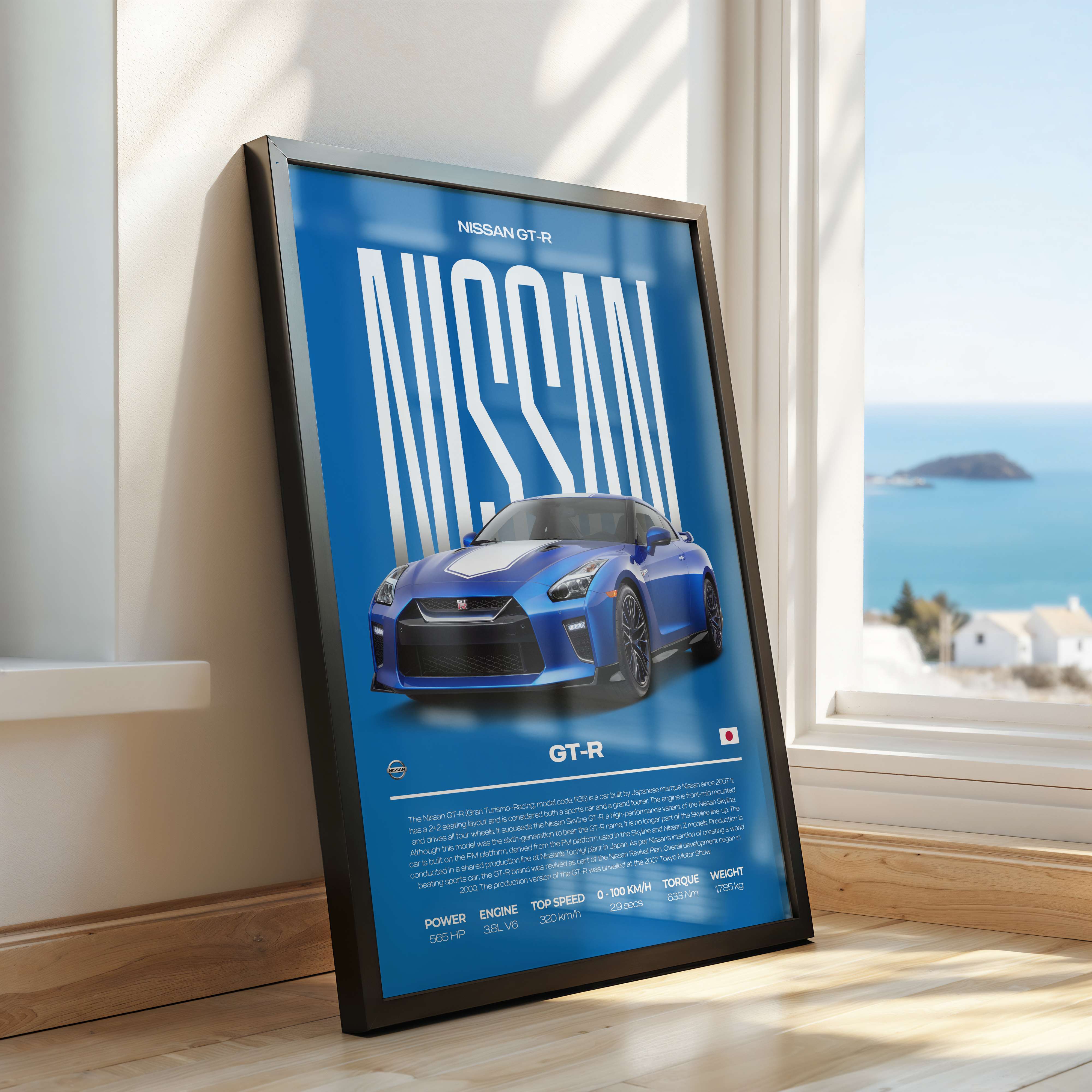 Nissan GT-R Poster