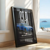 Skyline GT-R R34 Car Poster