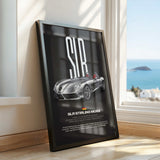 SLR McLaren Stirling Moss Car Poster