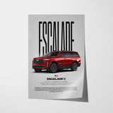 Escalade V Car Poster