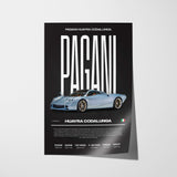 Pagani Huayra Codalunga Poster