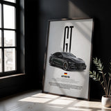 GT 63 S Car Poster
