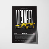 McLaren P1 GTR Poster