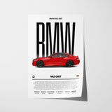 BMW M2 G87 Poster