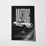 Mustang Shelby GT350 Car Poster