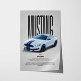 Mustang Shelby GT350 Car Poster