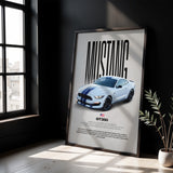 Mustang Shelby GT350 Car Poster