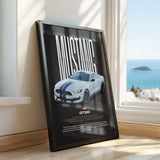 Mustang Shelby GT350 Car Poster