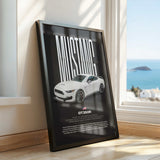 Mustang Shelby GT350R Car Poster