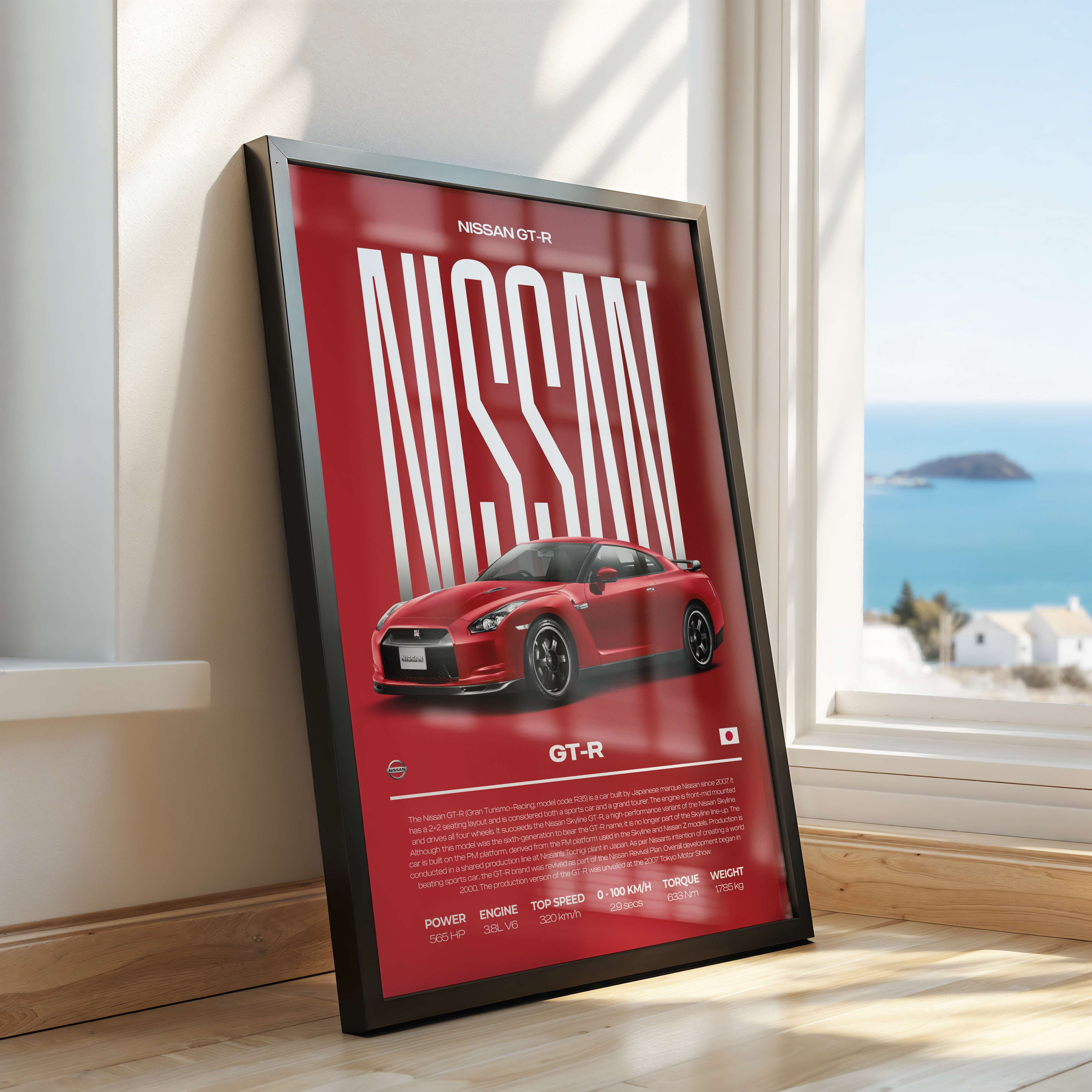 Nissan GT-R Poster