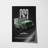 G63 W463 Car Poster
