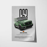 G63 W463 Car Poster