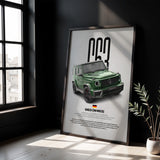 G63 W463 Car Poster