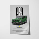 G63 W463 Car Poster